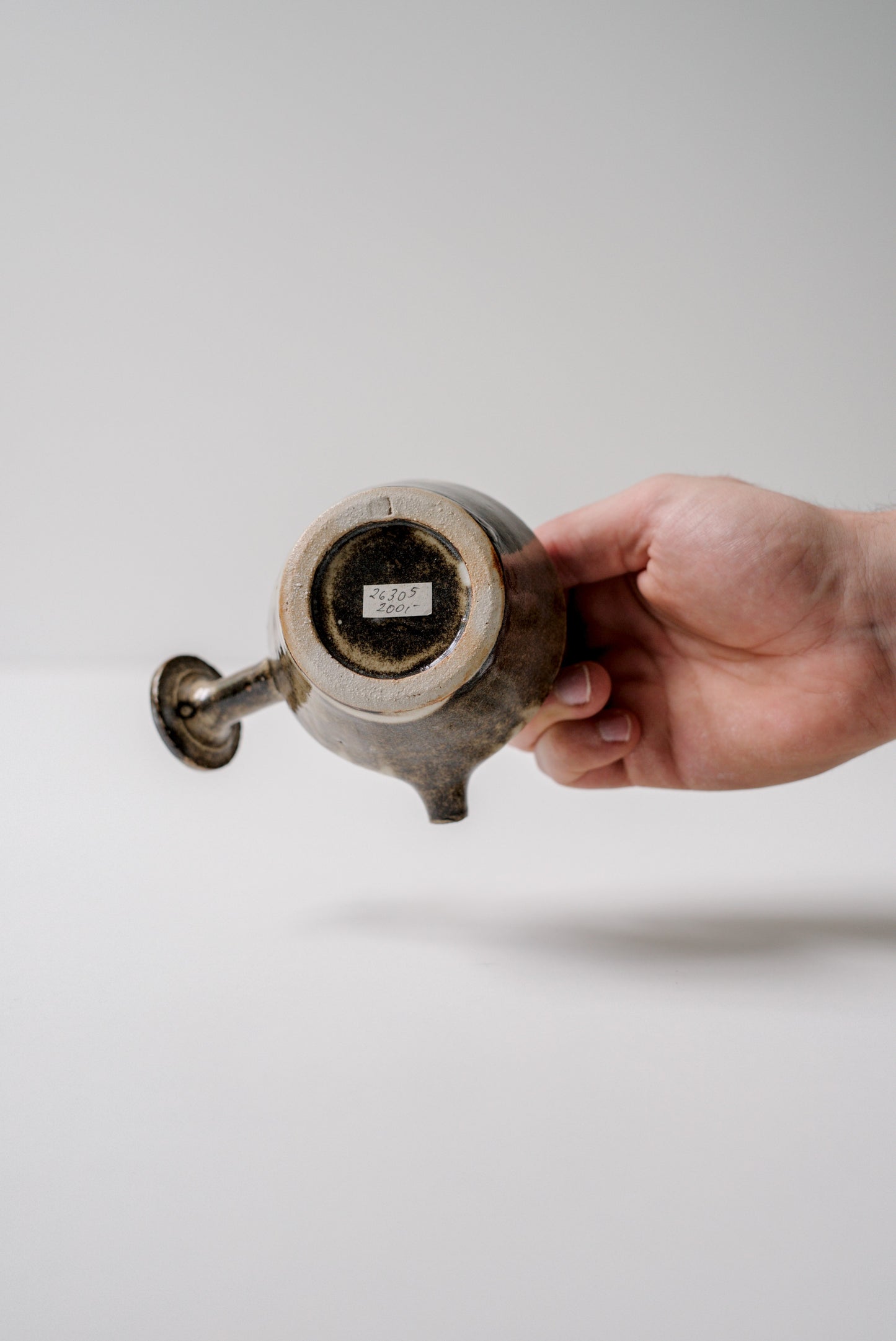 Slipped Dark Celadon Kyuusu #26305