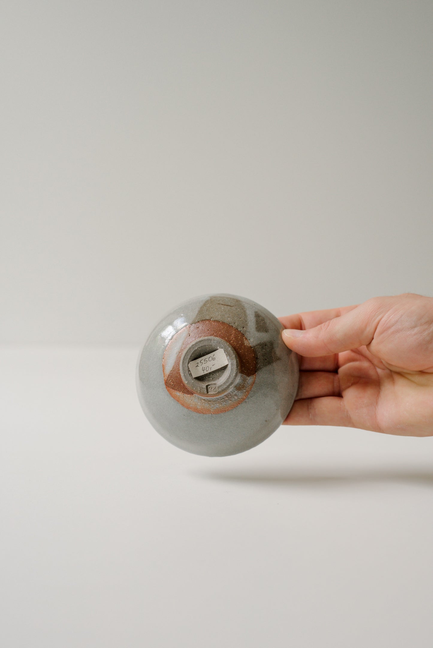 White Celadon Teabowl #26506