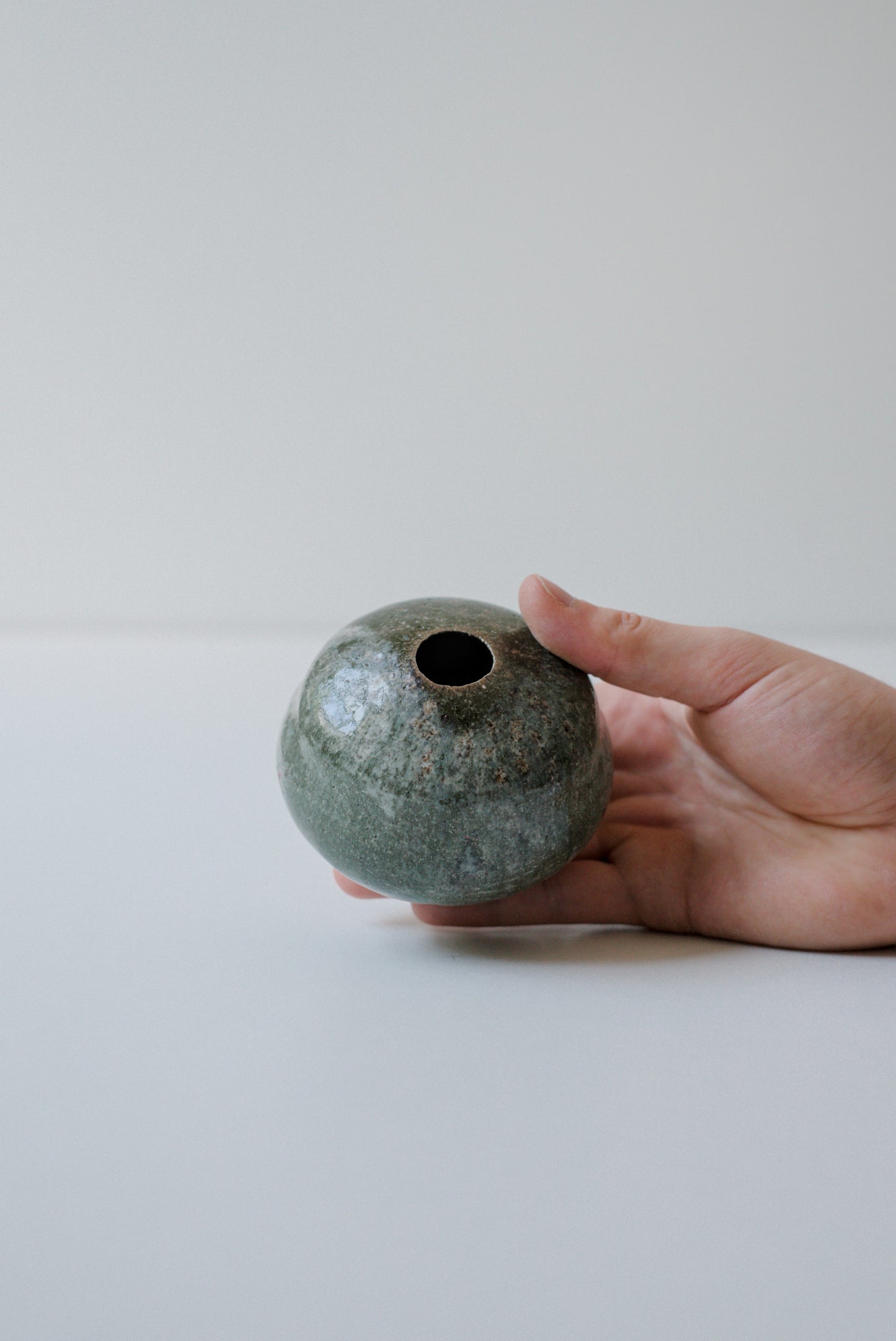Soda Celadon Vase #26101