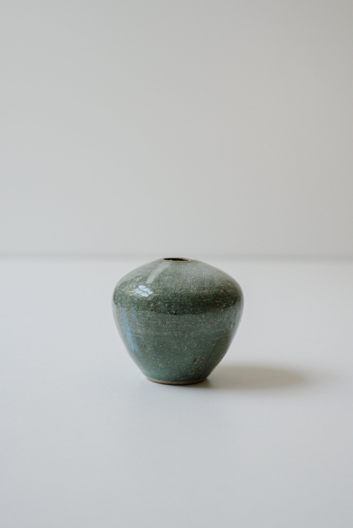 Soda Celadon Vase #26102
