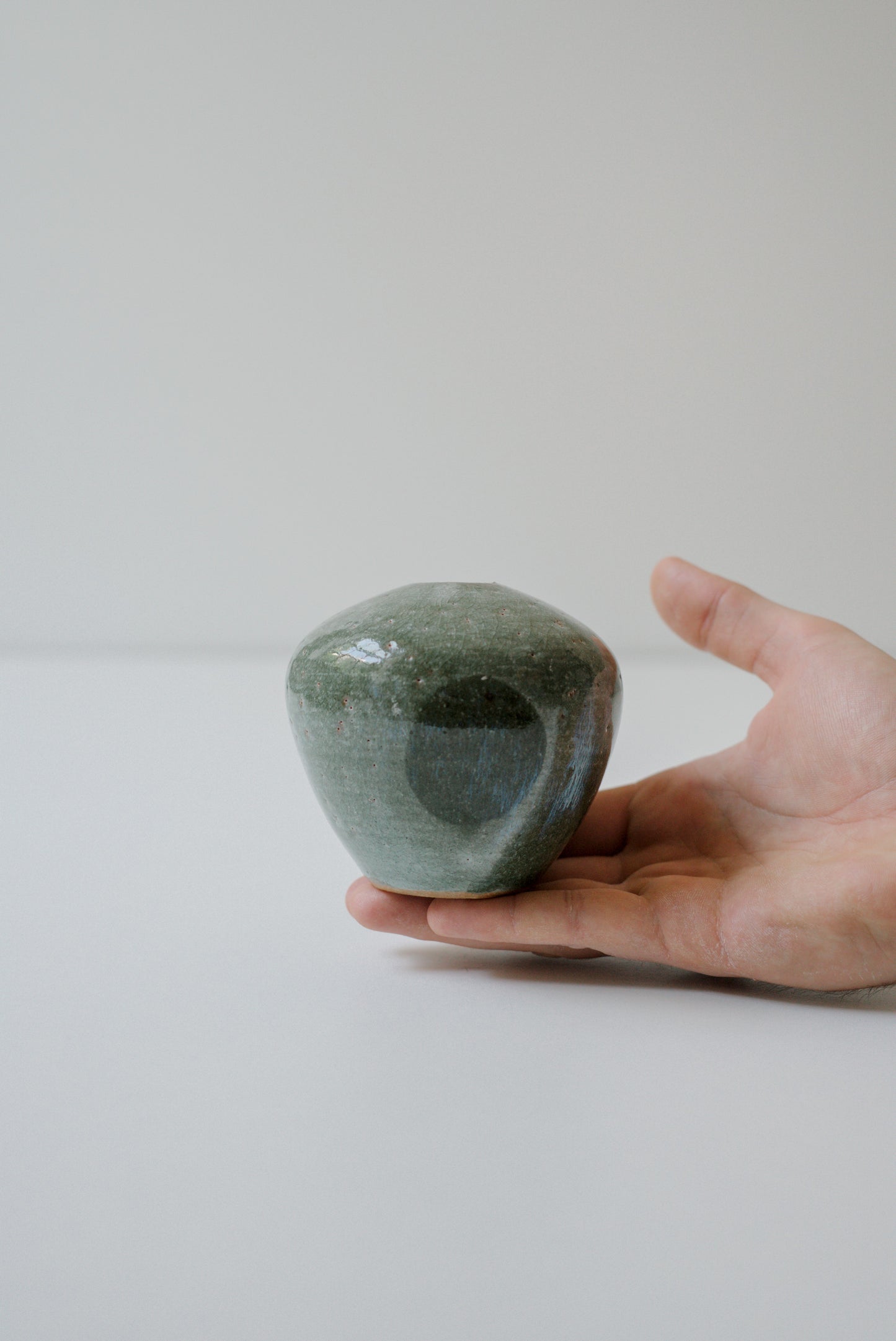 Soda Celadon Vase #26102