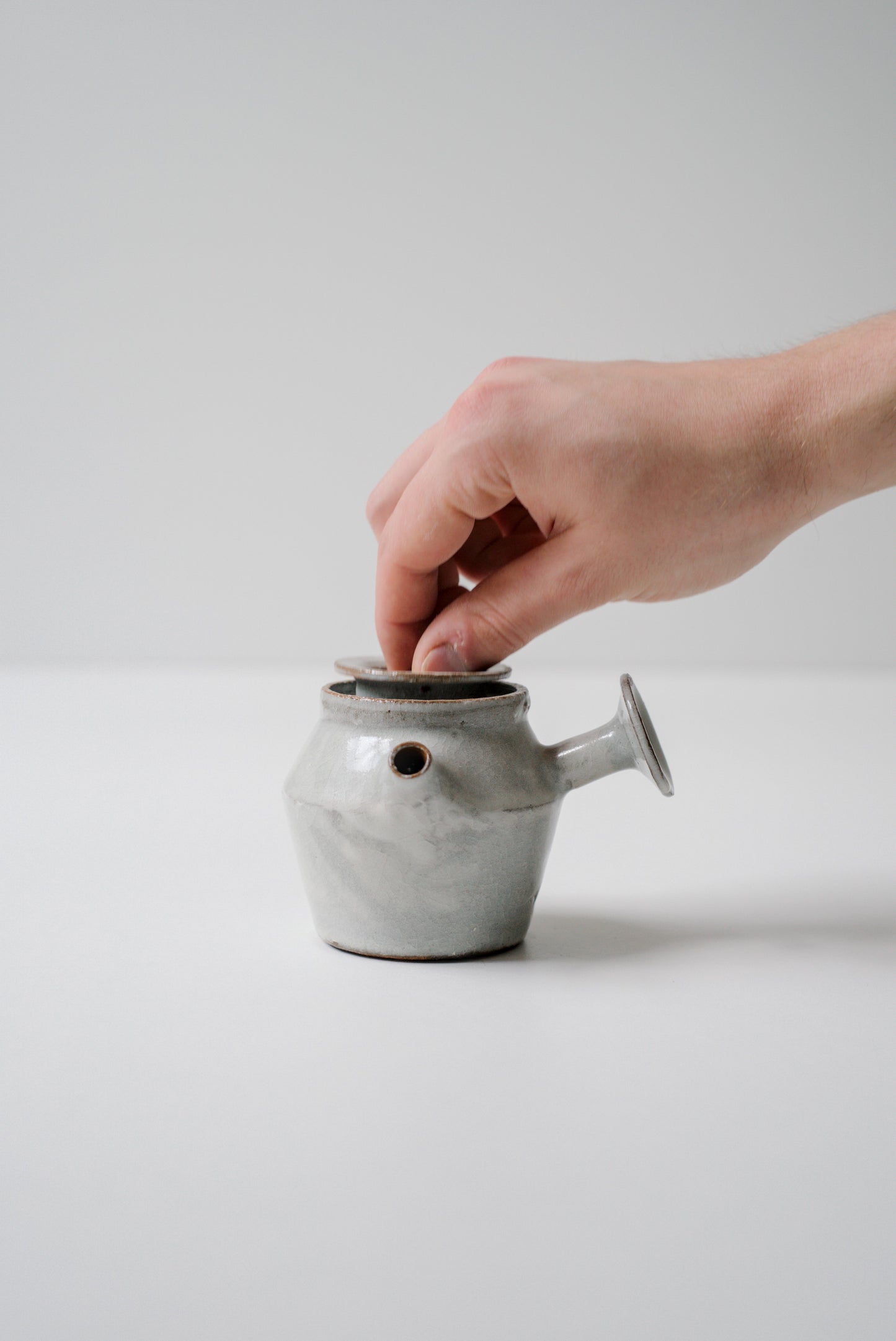 White Celadon Kyuusu #26307
