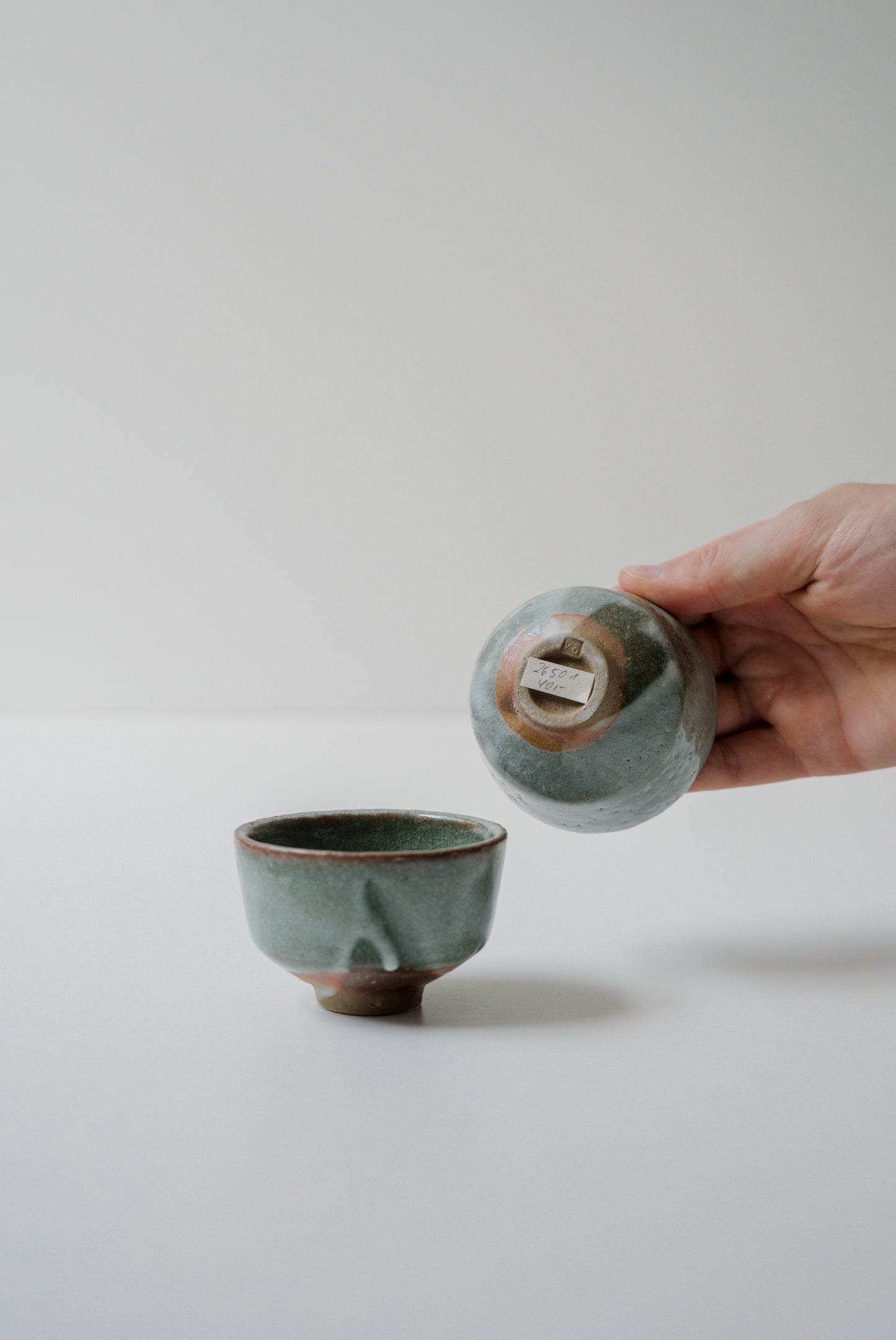 Soda Celadon Teabowl #26501