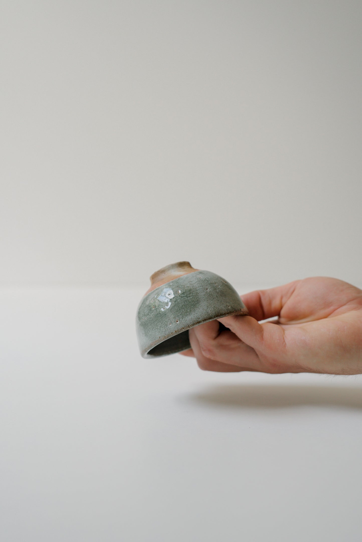 Soda Celadon Teabowl #26502