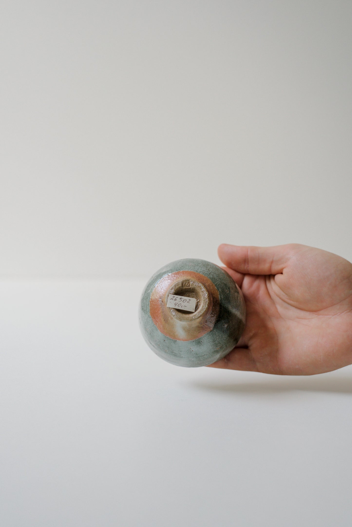 Soda Celadon Teabowl #26502