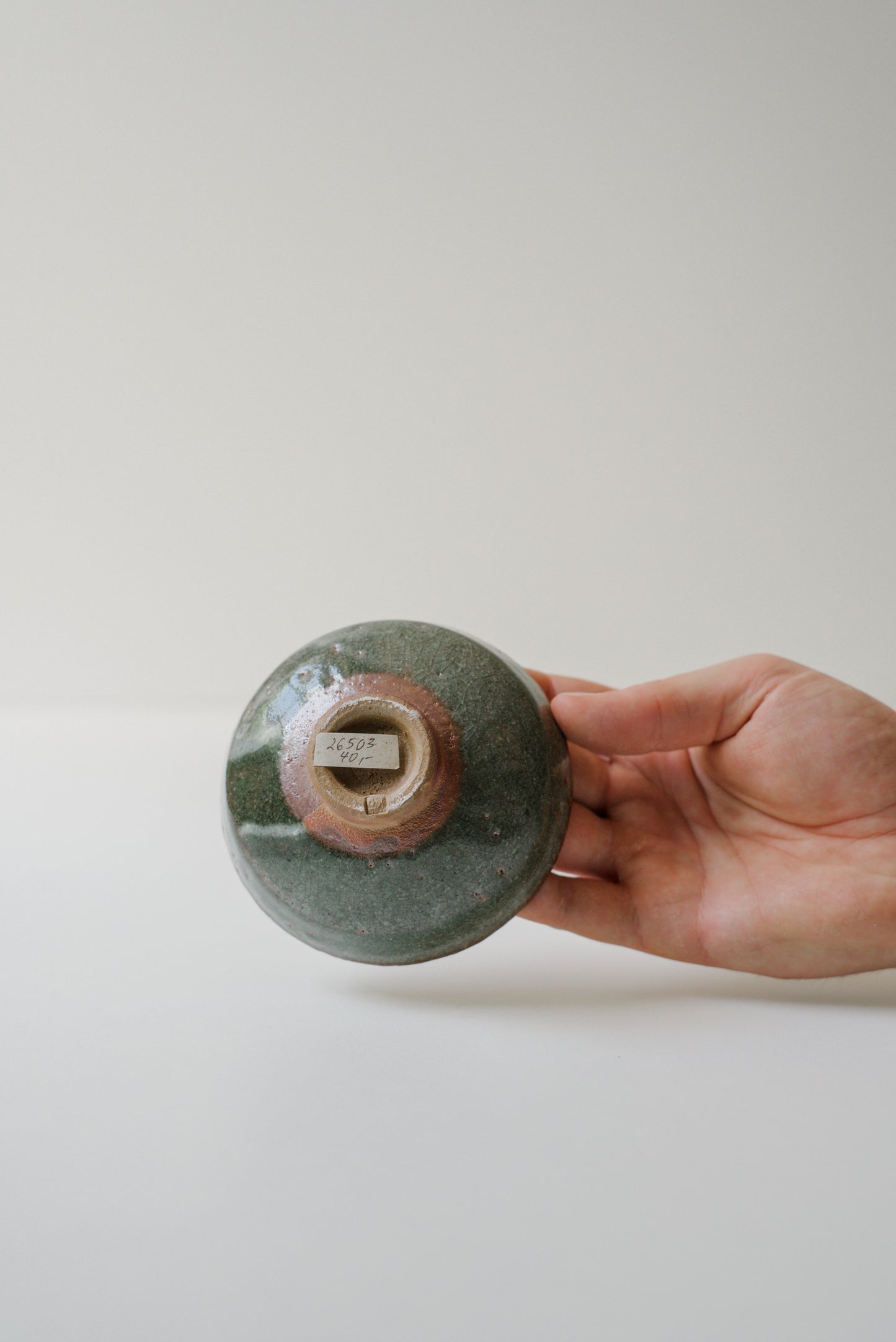 Soda Celadon Teabowl #26503