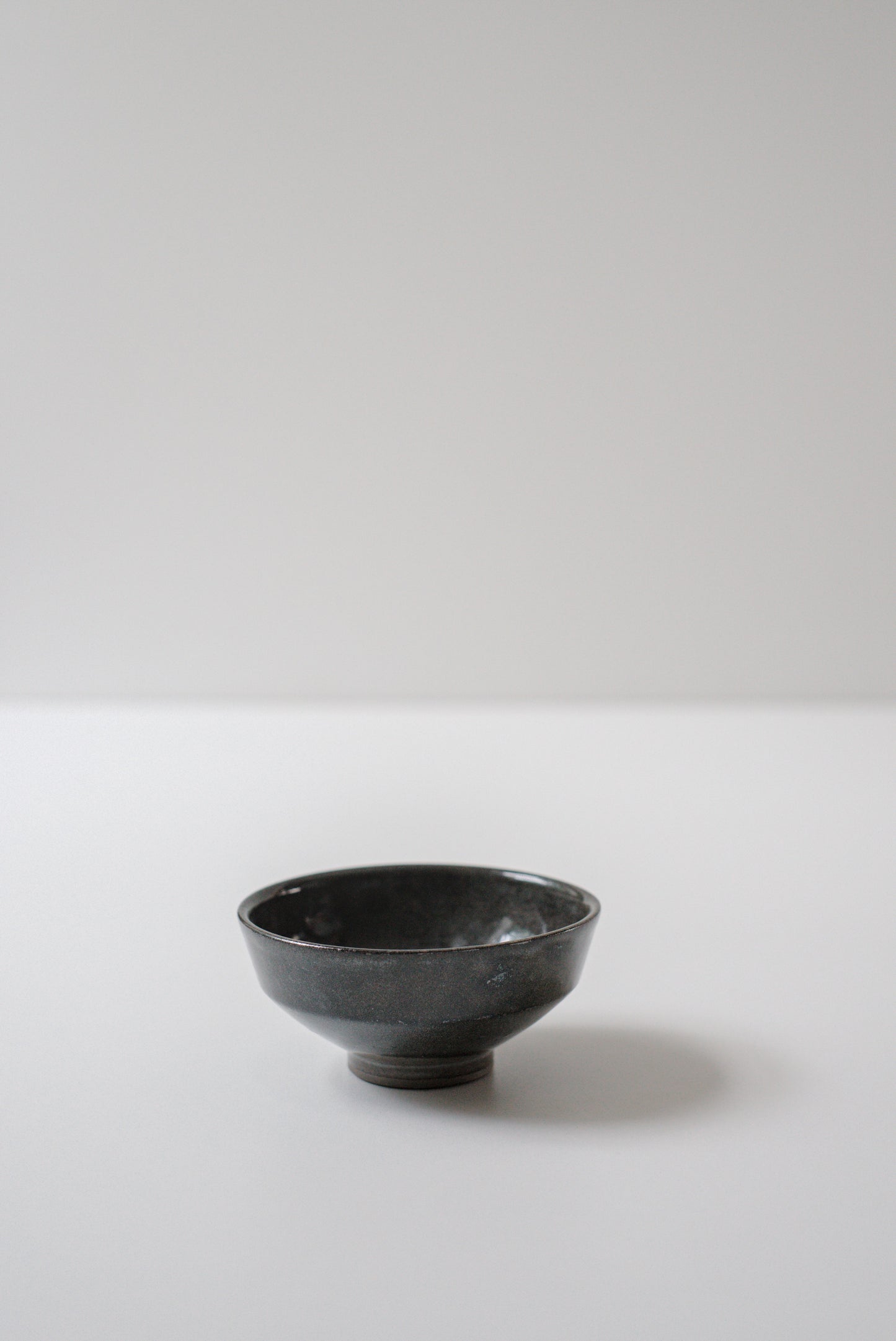 Dark Slipped Teabowl #26511