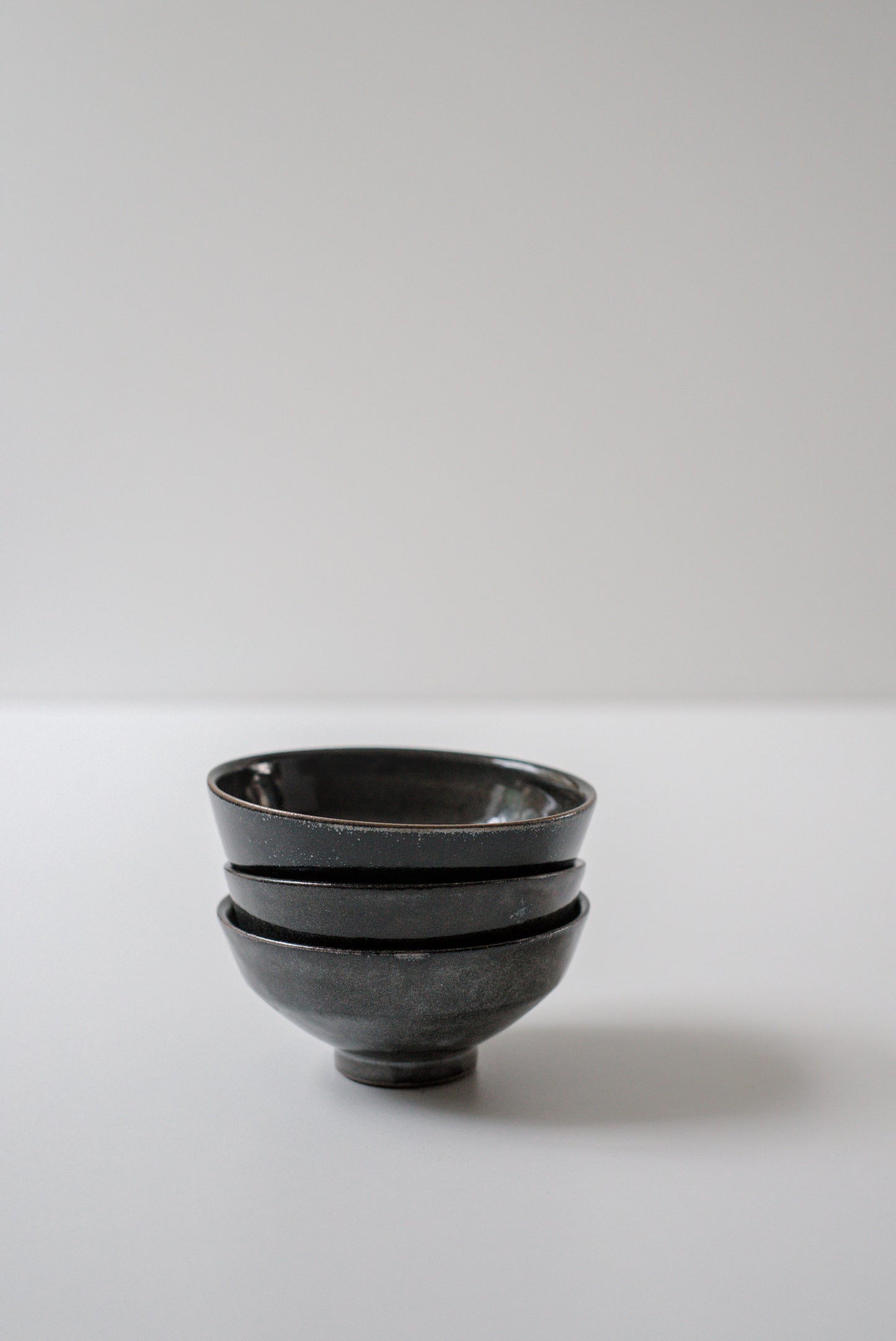 Dark Slipped Teabowl #26511