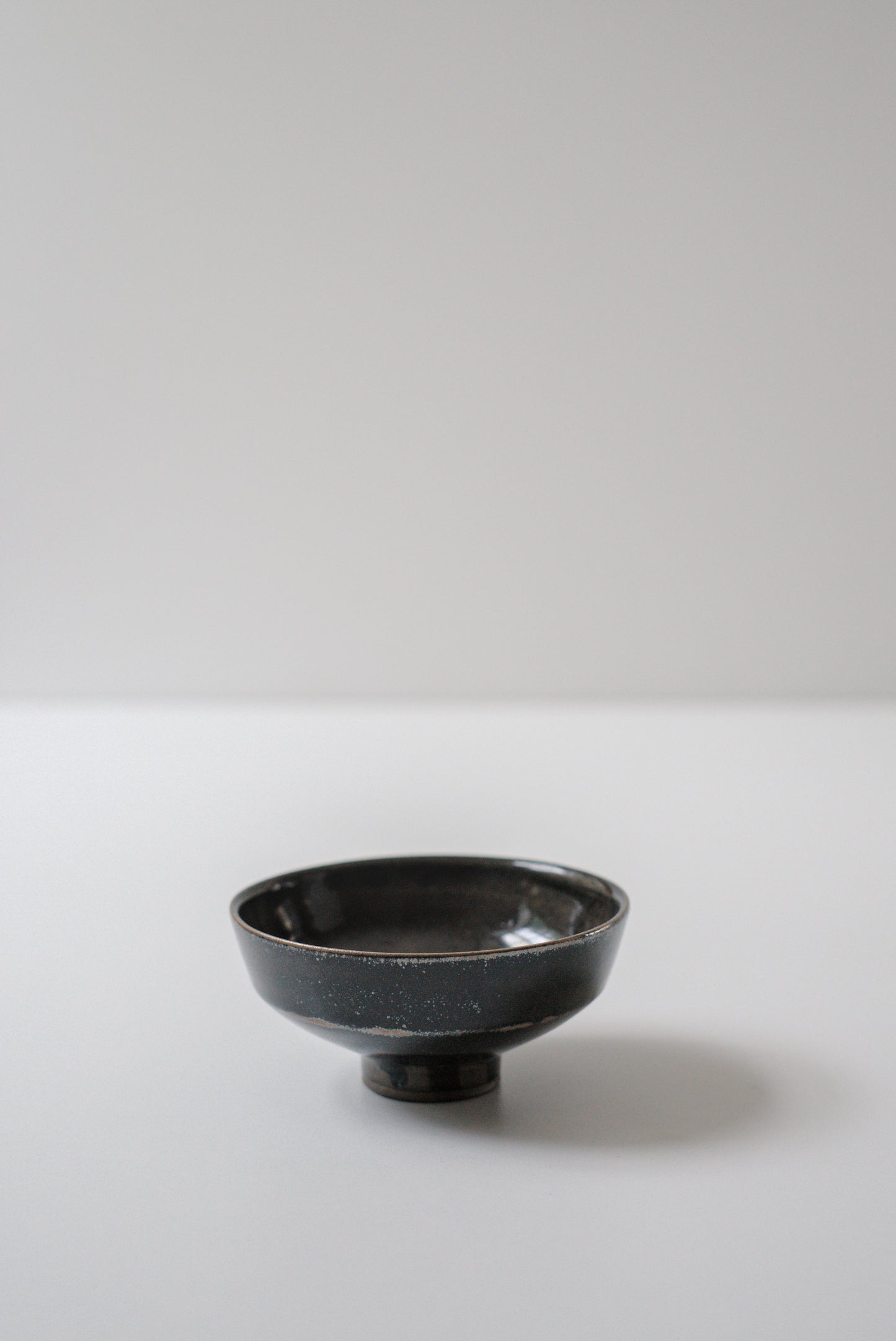 Dark Slipped Teabowl #26512