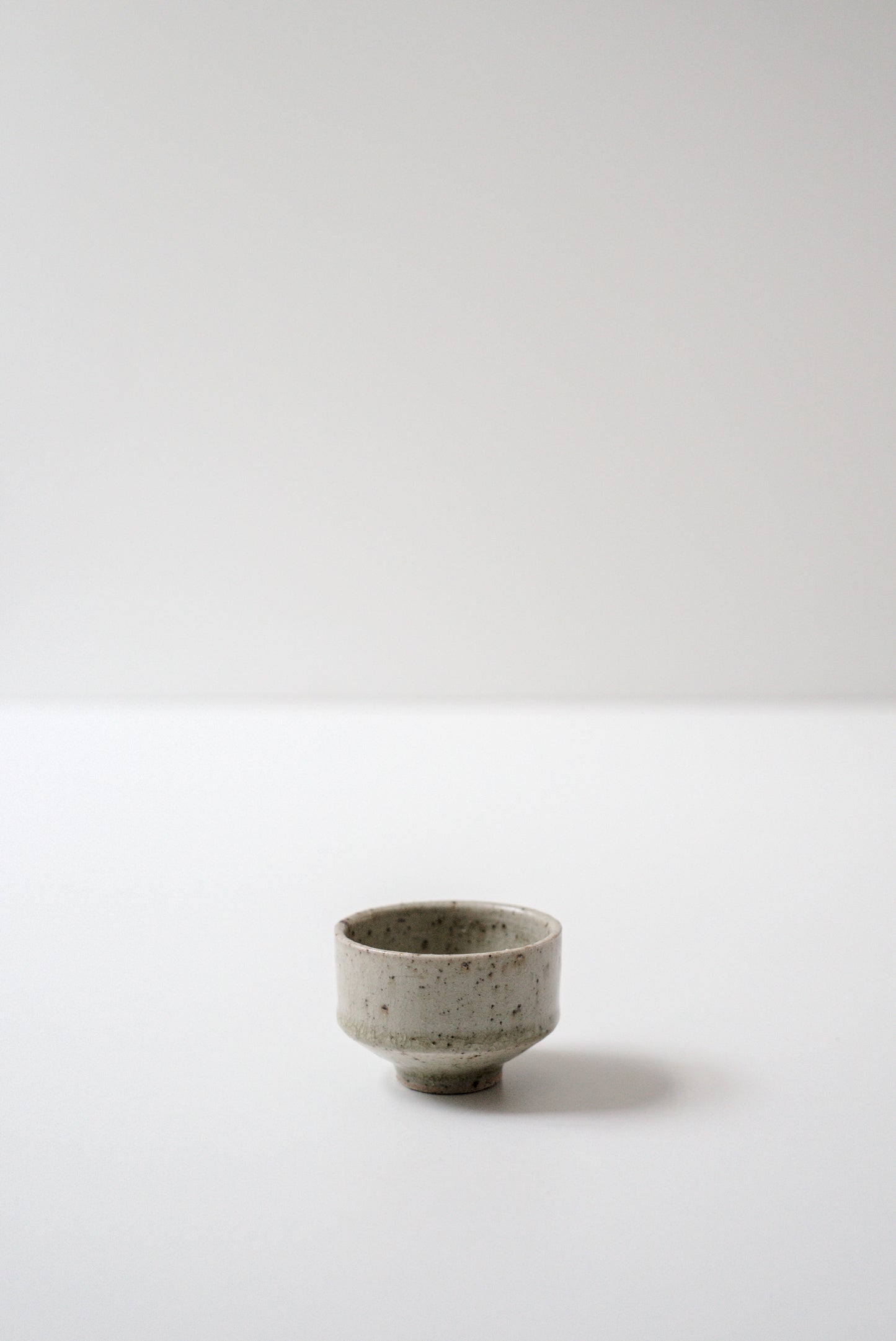 Spotted Ash Glaze Teabowl #26514