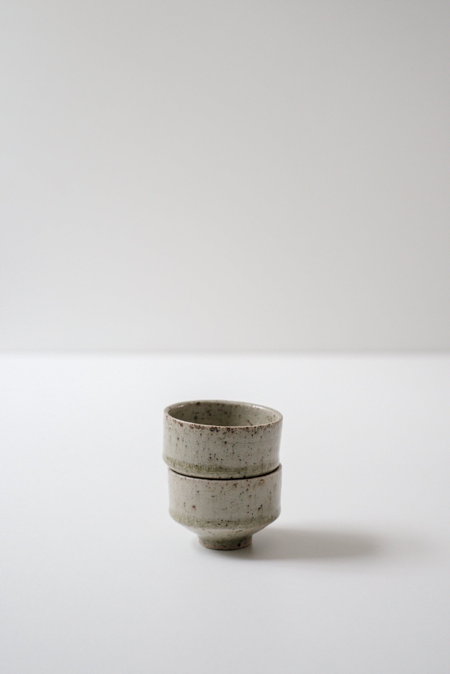 Spotted Ash Glaze Teabowl #26514