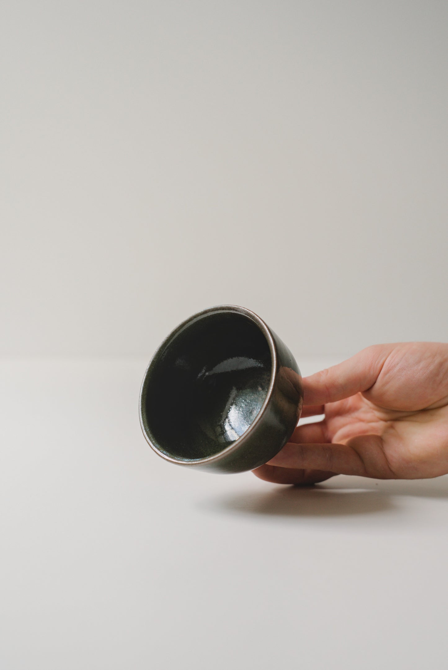 Dark Celadon Cup  #26602
