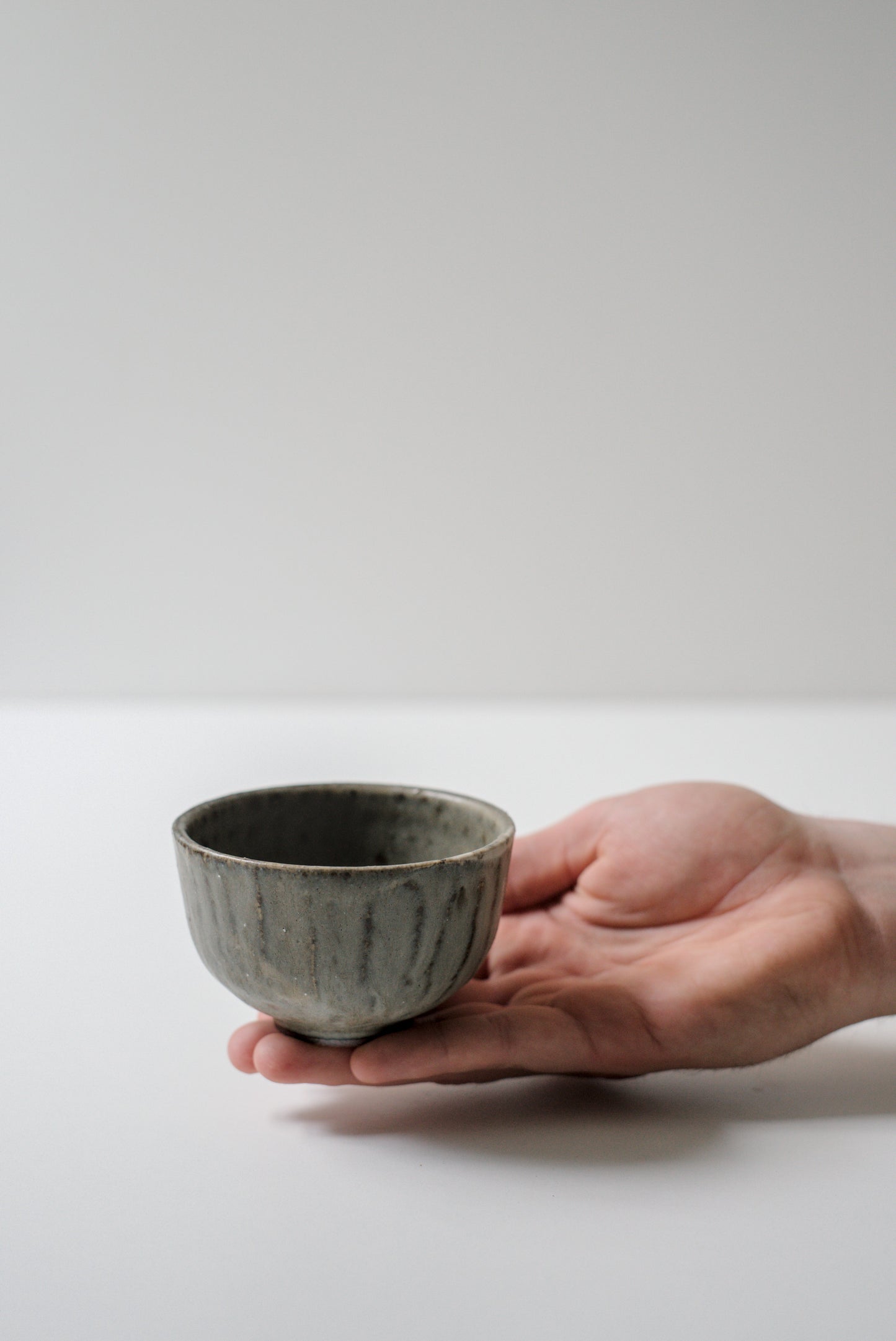 Dark Ash Glaze Cup  #26607