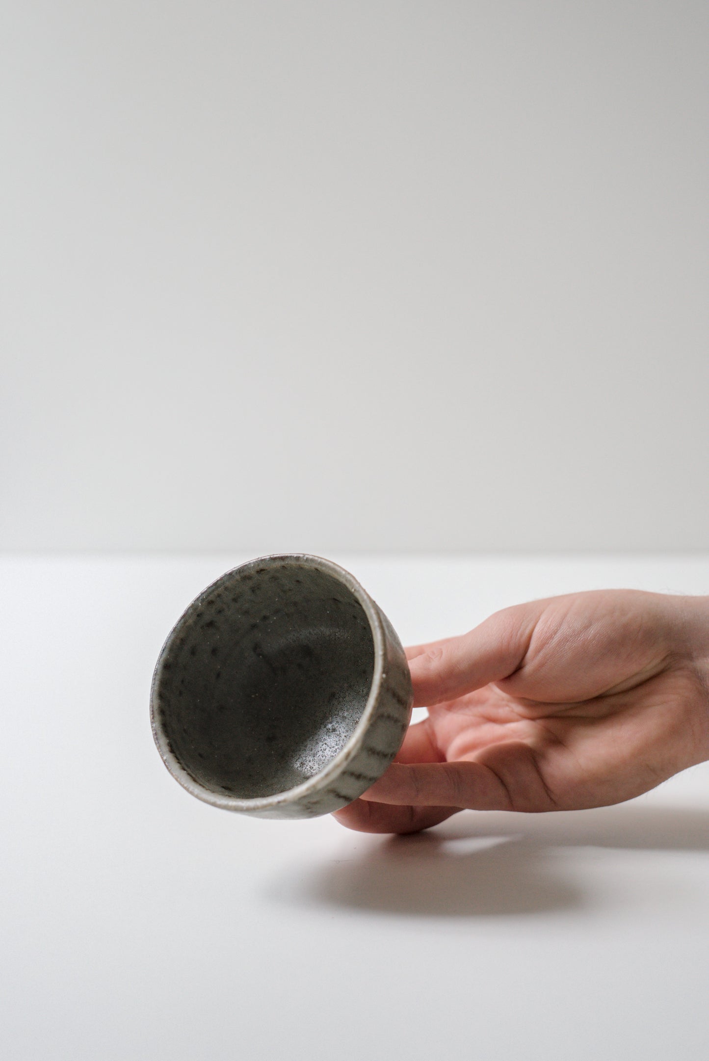 Dark Ash Glaze Cup  #26607