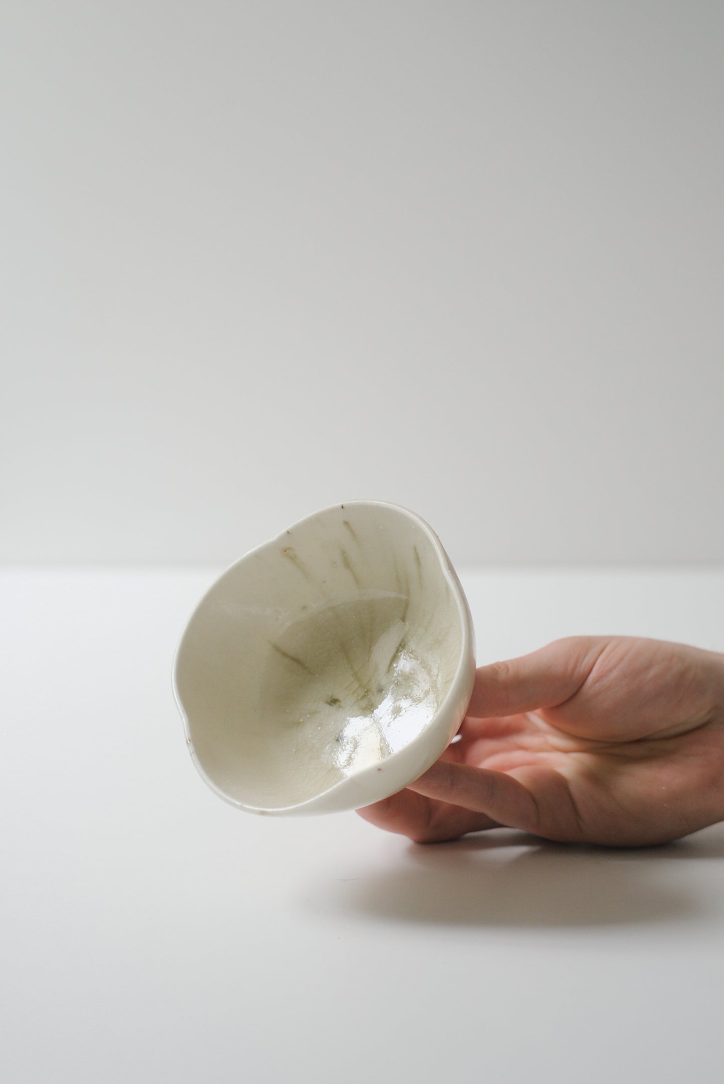 Ash Glaze Porcelain Cup  #26612