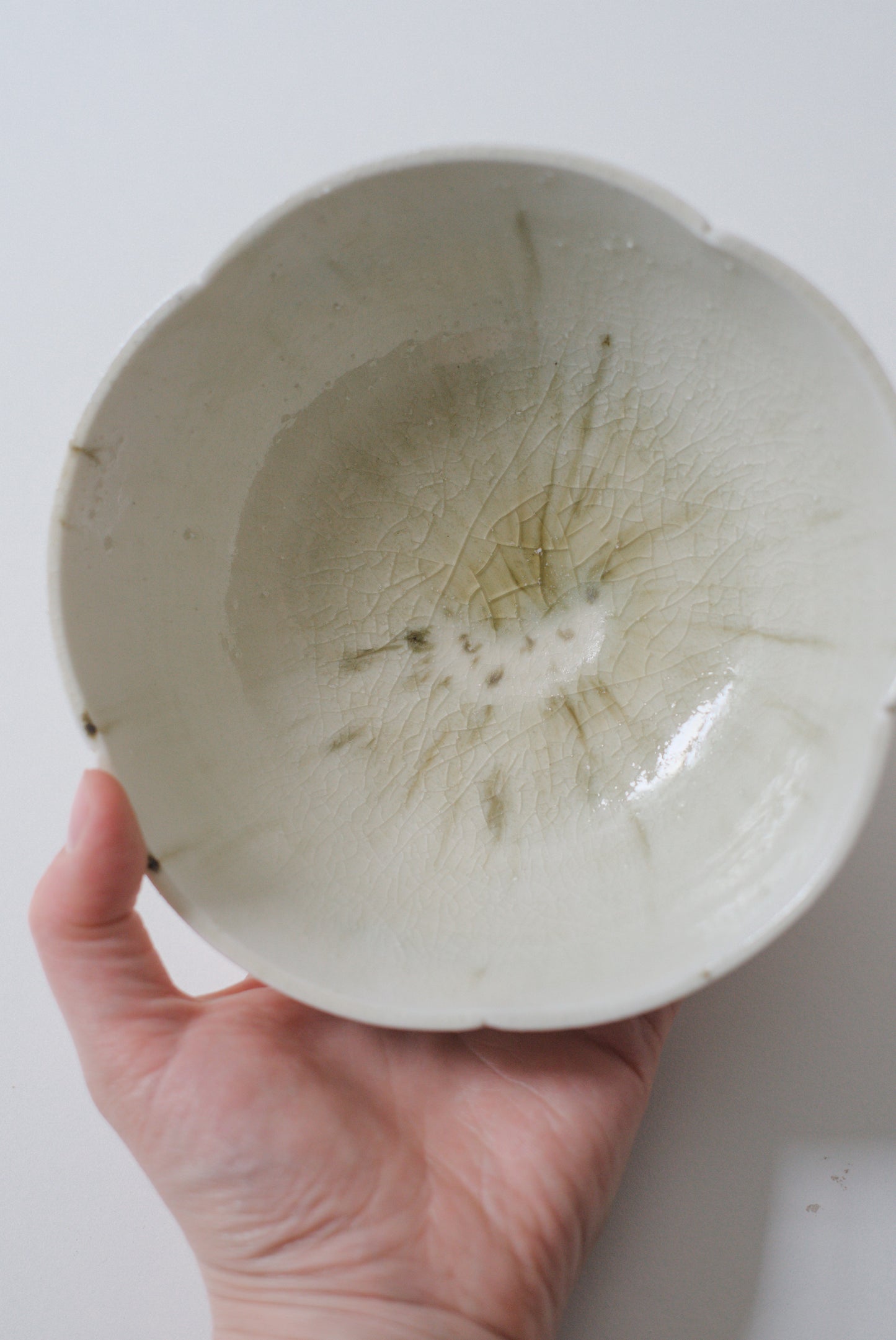 Ash Glaze Porcelain Bowl #26803