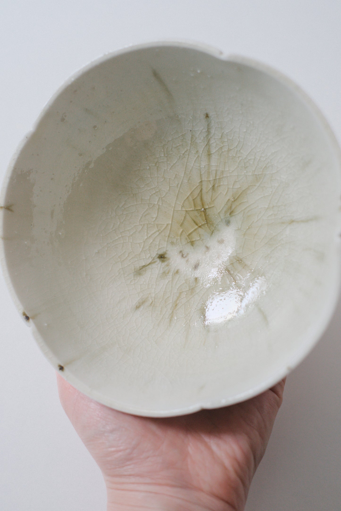Ash Glaze Porcelain Bowl #26803