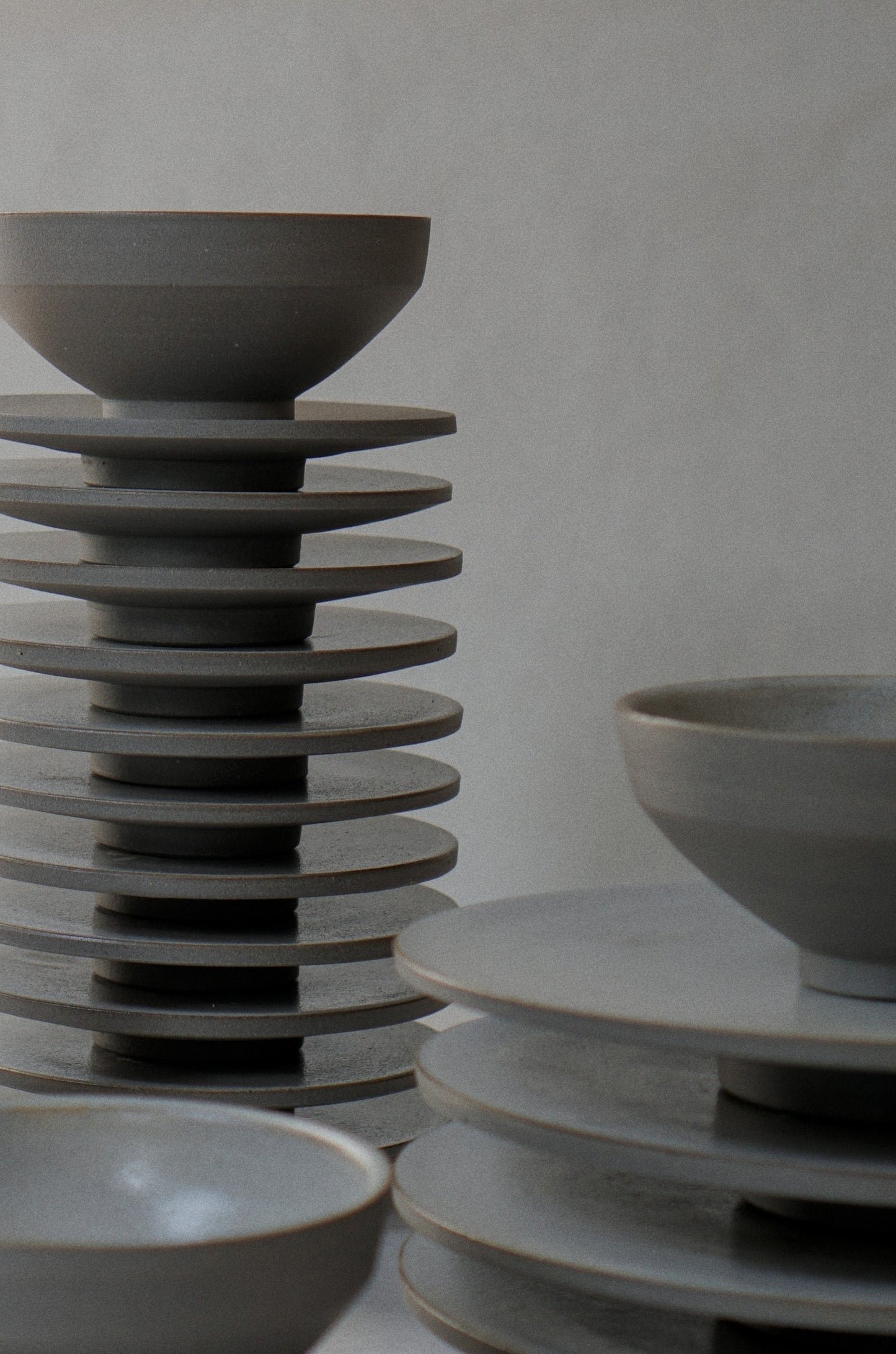 White Glazed Saucer #USAF